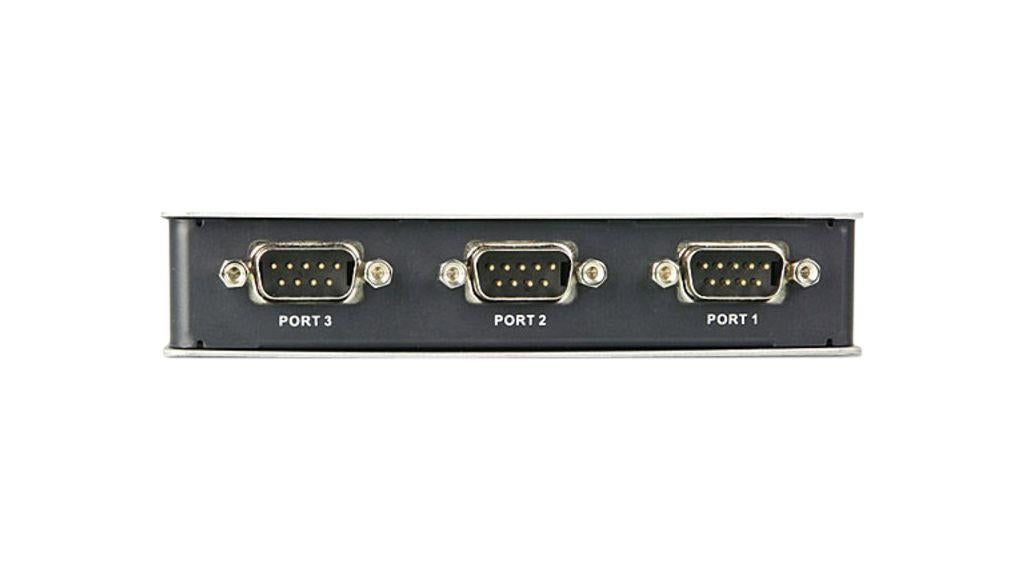 ATEN UC2324 4-port hub, USB to RS-232