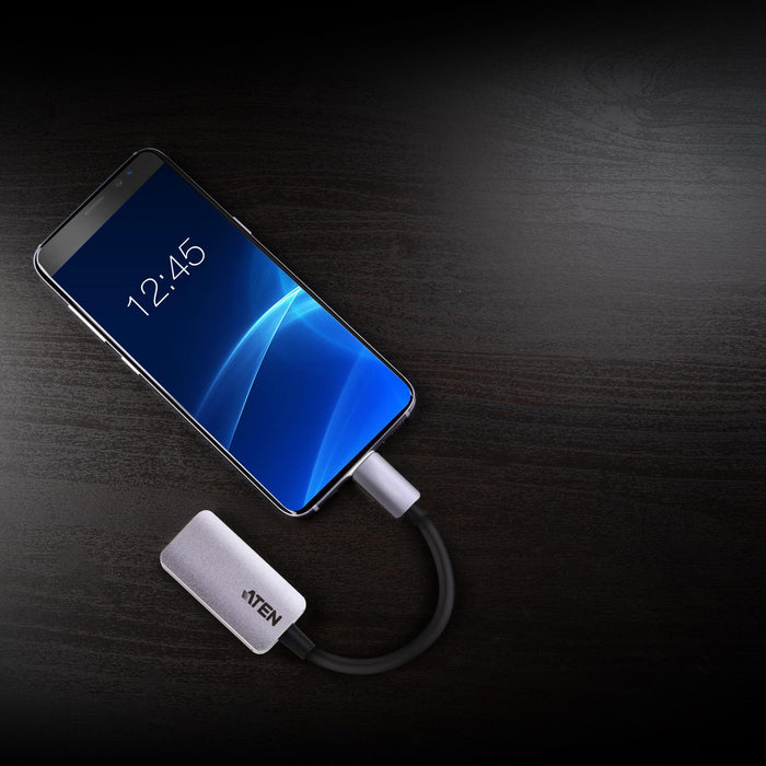 Adapter ATEN UC3008A1, USB-C male - HDMI female, 4K, Black