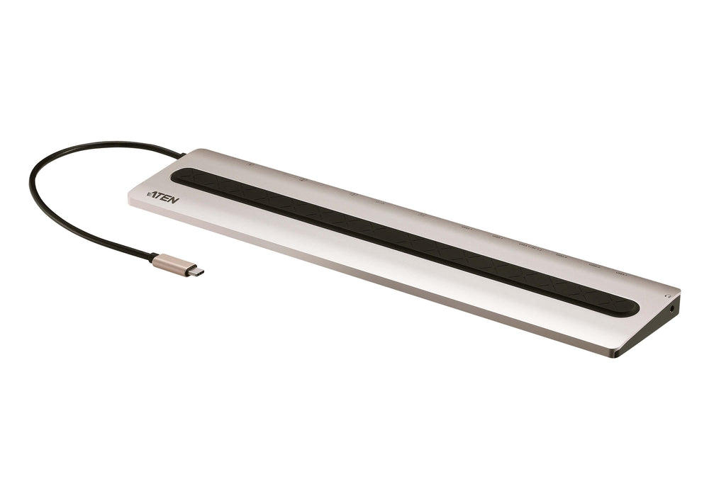 Docking station ATEN UH3237, USB-C, Power Pass-Through