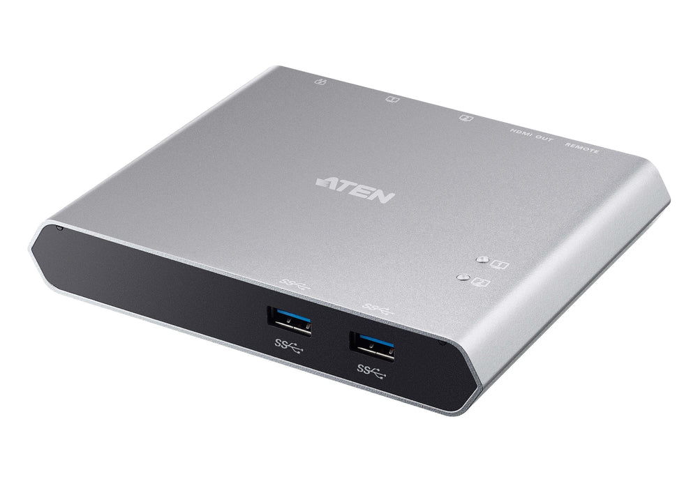 KVM Switch, ATEN US3310, 2-Port, 4K, HDMI, USB-C