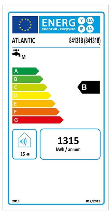 Boiler ATLANTIC Vertigo Steatite WiFi 80, 65 liters