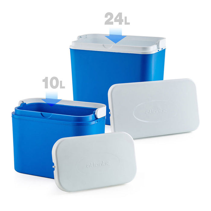 SET OF REFRIGERATORS ATLANTIC 24+10 l. BLUE, 24.00 L