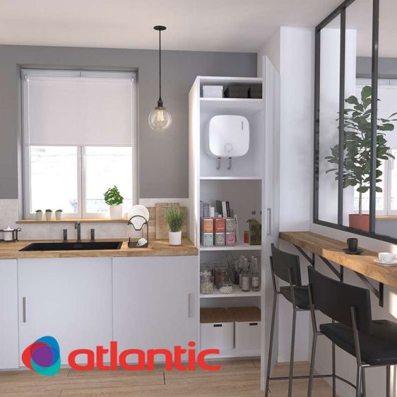 Boiler ATLANTIC Nanto 30 l. 831226 for installation above a sink