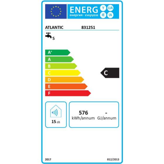 Boiler ATLANTIC O'Pro Plus S 30 liters 831251