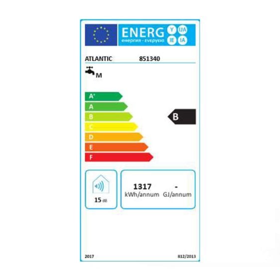 Boiler ATLANTIC Steatite Cube Wi-Fi 75 silver