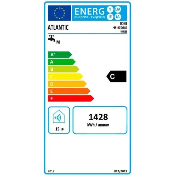 Boiler ATLANTIC O'Pro Plus S 100 liters
