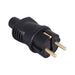 ATRA SINGLE-PHASE RUBBER PLUG - Щепсели и куплунги<<<Електроматериали<<<Praktiker&&&Щепсели и