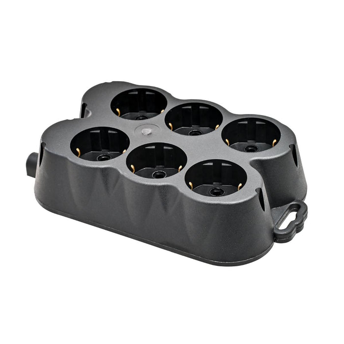 RUBBERIZED SWITCH 6 SOCKETS WITHOUT CABLE