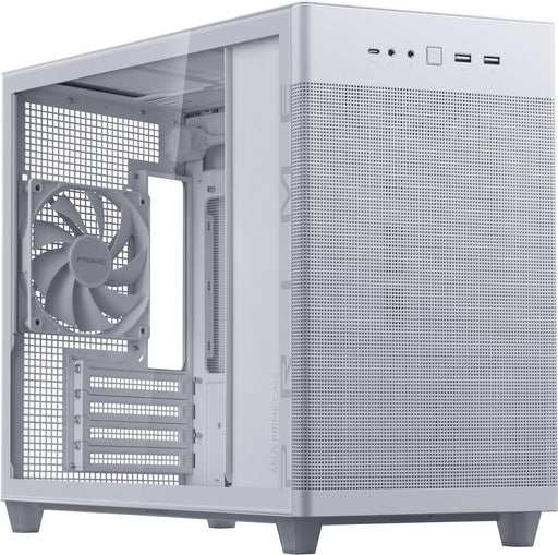 ATX Micro Box Asus AP201 ASUS PRIME CASE TG White - Гейминг кутии<<<Гейминг компоненти<<<Гейминг<<<ALSO&&&Системни