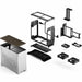 ATX Mini-tower Box Case Fractal Design Era 2 Silver - Компютър Мрежи и компоненти<<<Компютри|