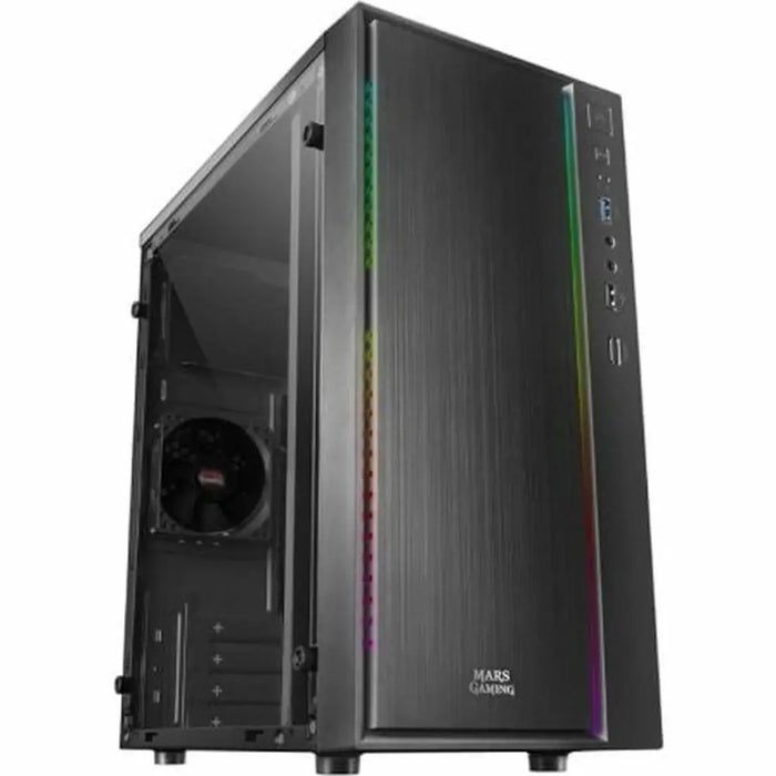 ATX Mini-tower Box Case Mars Gaming MCM Black - Компютър Мрежи и компоненти<<<Компютри| Електроника<<<BigBuy&&&Системни