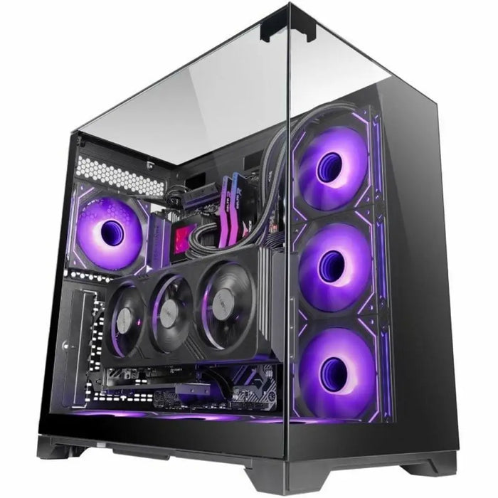 ATX Mini-tower Box Case Mars Gaming MCVISION Black - Компютър Мрежи и компоненти<<<Компютри|