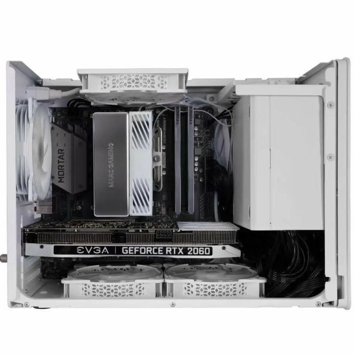 ATX Mini-tower Box Case Mars Gaming MCXPROW White - Компютър Мрежи и компоненти<<<Компютри|