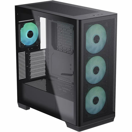 ATX Semi-tower Box Aerocool APNX-C1-BK-V1-ARGB - Системни Единици<<<Компютър Мрежи и компоненти<<<Компютри|