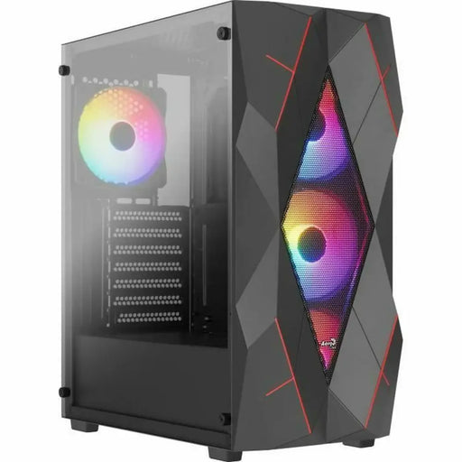 ATX Semi-tower Box Aerocool Black - Компютър Мрежи и компоненти<<<Компютри| Електроника<<<BigBuy&&&Системни