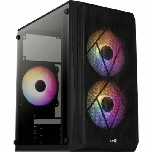 ATX Semi-tower Box Aerocool CS107V2 Black - Системни Единици<<<Компютър Мрежи и компоненти<<<Компютри|