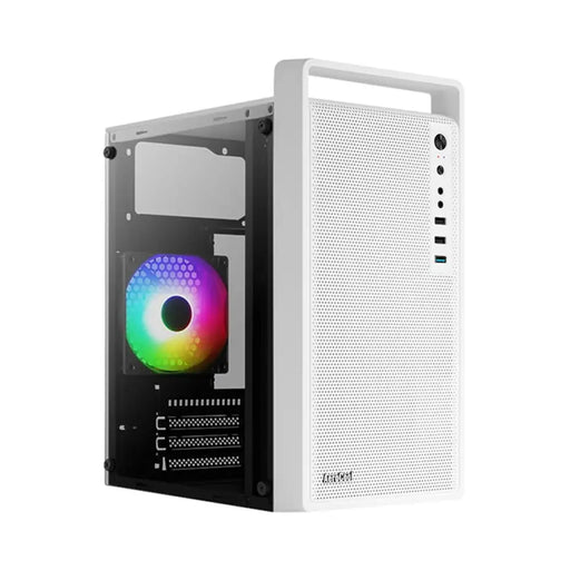 ATX Semi-tower Box Aerocool PGS CS-109-G-WT-v1 FRGB White - Системни Единици<<<Компютър Мрежи и компоненти<<<Компютри|