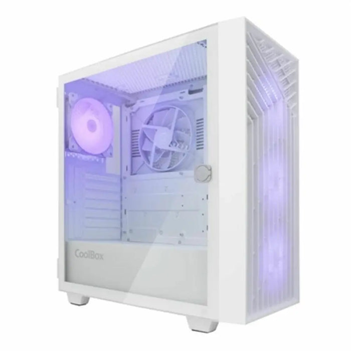 ATX Semi-tower Box CoolBox COO-CHA-GA300W-0 White - Компютър Мрежи и компоненти<<<Компютри|