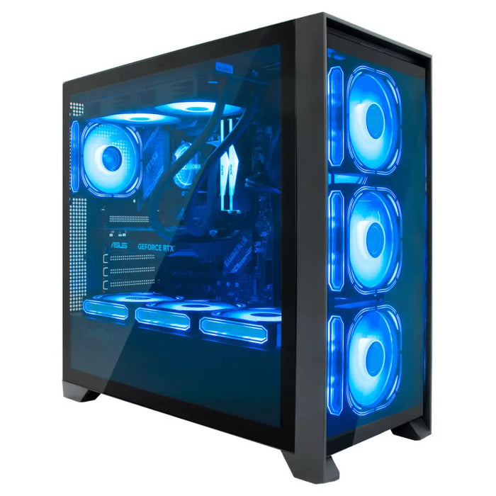 ATX Semi-tower Box CoolBox GE2000 Black - Системни Единици<<<Компютър Мрежи и компоненти<<<Компютри|