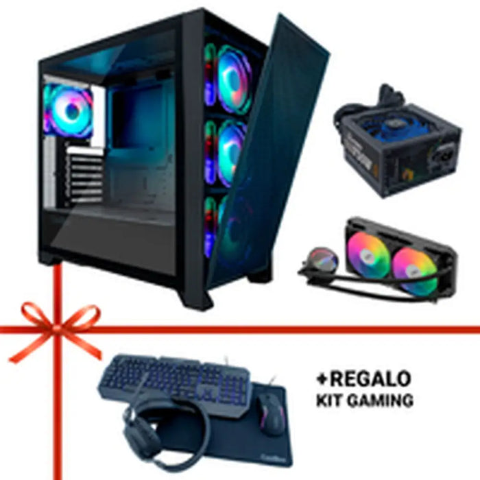 ATX Semi-tower Box CoolBox GE2000 Black - Системни Единици<<<Компютър Мрежи и компоненти<<<Компютри|