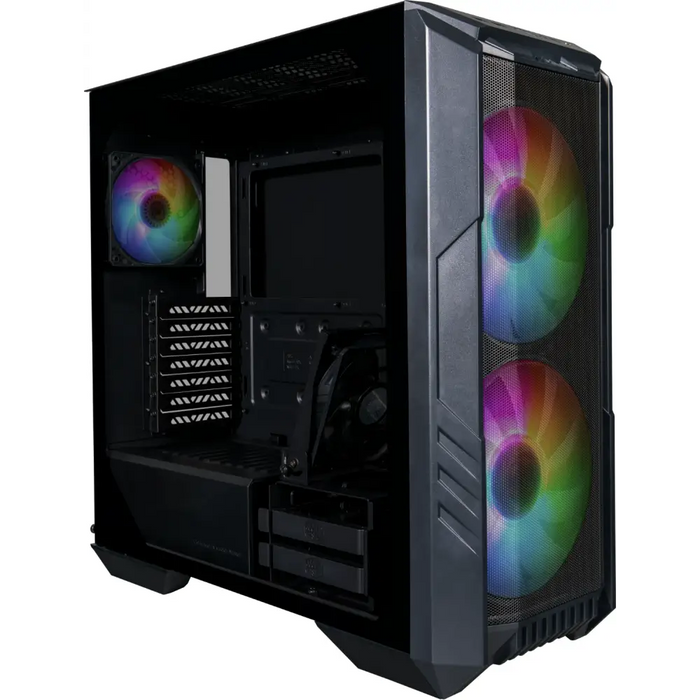 ATX Semi-tower Box Cooler Master HAF 500 Black - Кутии за компютри<<<Компютърни компоненти<<<ValiAPI&&&Компютър Мрежи и