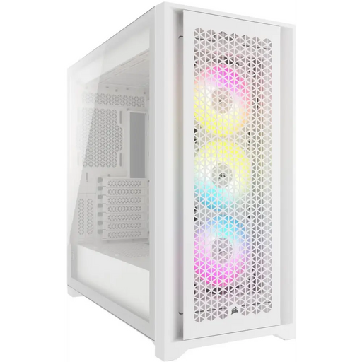 ATX Semi-tower Box Corsair 5000D RGB White Multicolour - Кутии за компютри<<<Компютърни компоненти<<<ValiAPI&&&Computer