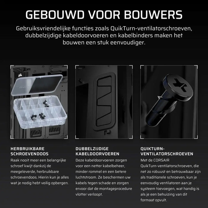 ATX Semi-tower Box Corsair Black - Компютър Мрежи и компоненти<<<Компютри| Електроника<<<BigBuy&&&Системни