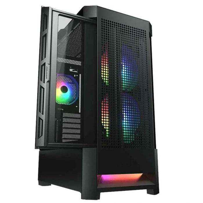 ATX Semi-tower Box Cougar Airface Black - Компютър Мрежи и компоненти<<<Компютри| Електроника<<<BigBuy&&&Системни