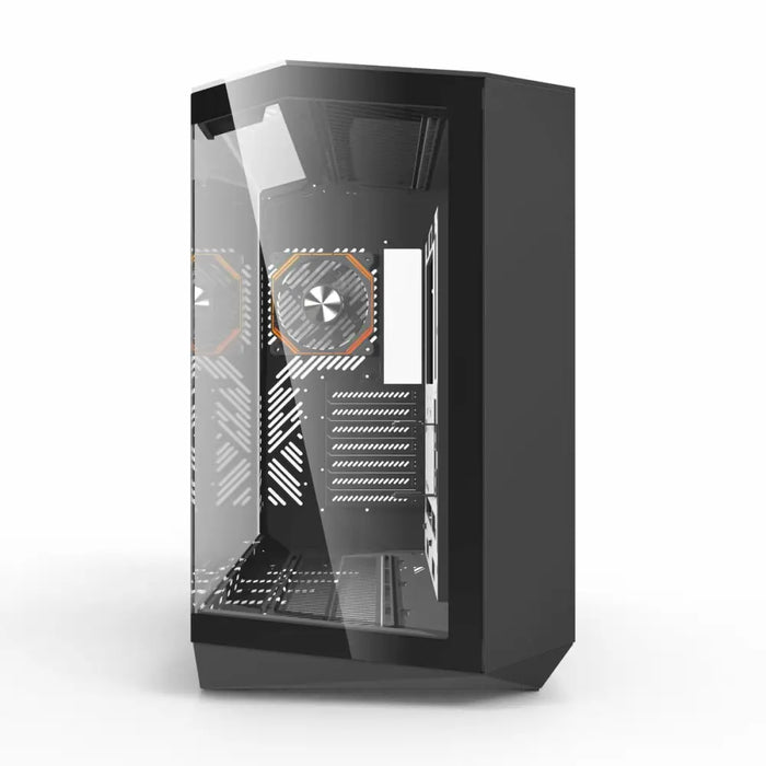 ATX Semi-tower Box DarkFlash DARKFLASH DY470 Black - Компютър Мрежи и компоненти<<<Компютри|