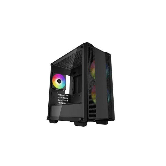 ATX Semi-tower Box DEEPCOOL R-CC360-BKAPM3-G-1 Black Multicolour - Системни Единици<<<Компютър Мрежи и