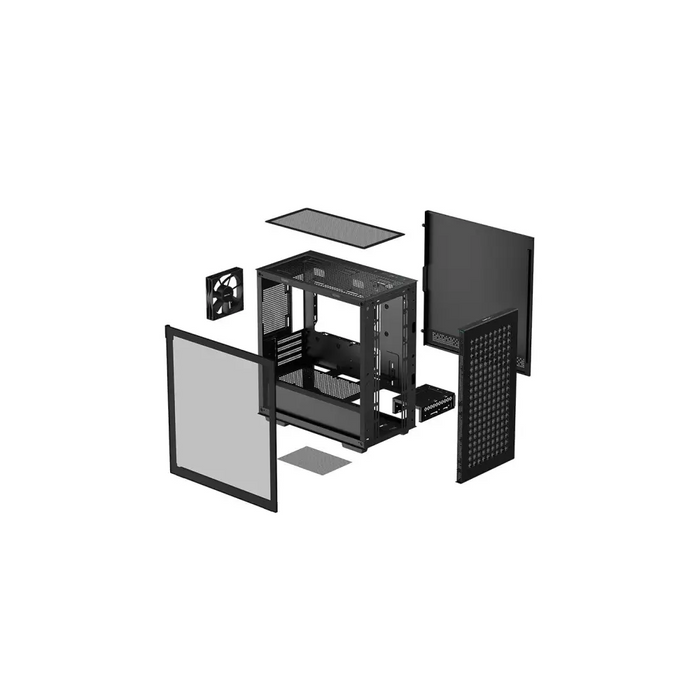 ATX Semi-tower Box DEEPCOOL R-CH370-BKNAM1-G-1 Black - Computer casesOBU-OBU<<<CasesOBU<<<ActionPL&&&Компютър Мрежи и