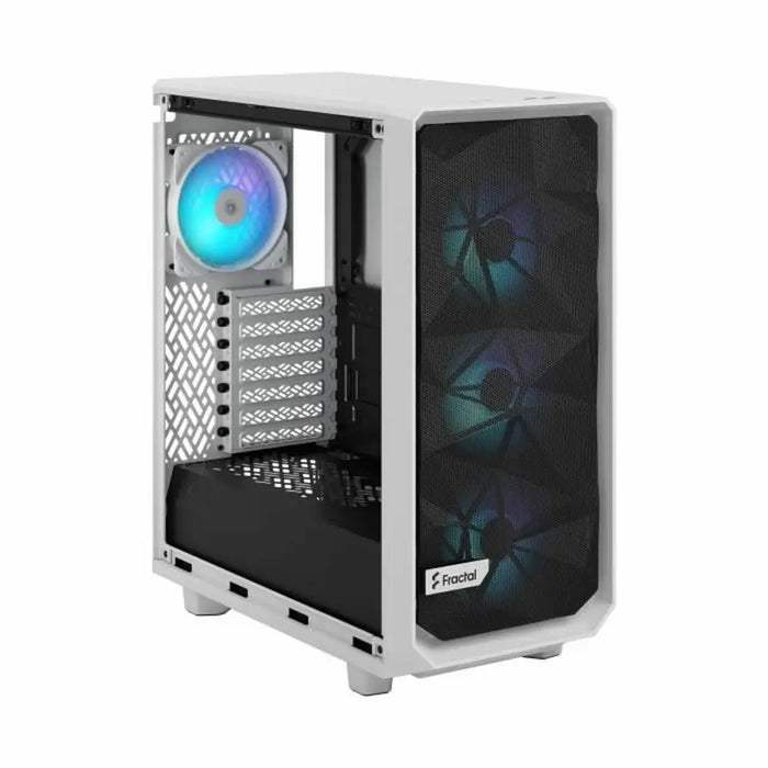 ATX Semi-tower Box Fractal Meshify 2 Compact RGB White - Компютър Мрежи и компоненти<<<Компютри|