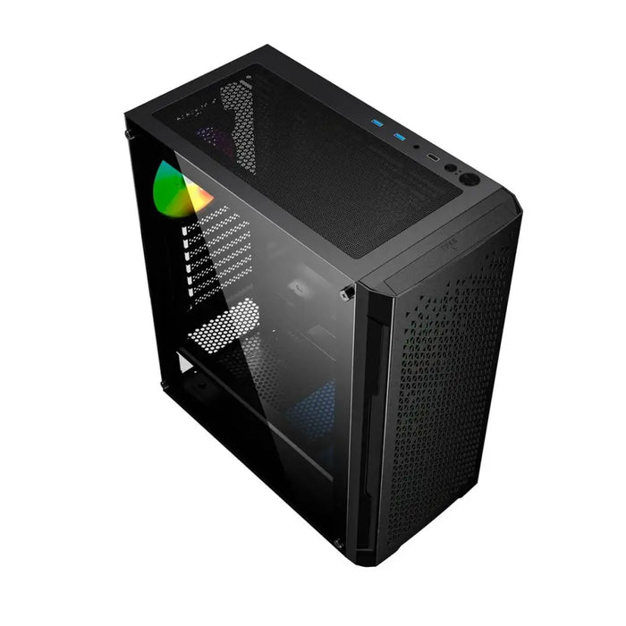 ATX Semi-tower Box GEMBIRD CCC-FC-400X Black Multicolour - Системни Единици<<<Компютър Мрежи и компоненти<<<Компютри|