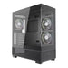 ATX Semi-tower Box GEMBIRD CCC-FC-X550 Black - Системни Единици<<<Компютър Мрежи и компоненти<<<Компютри|