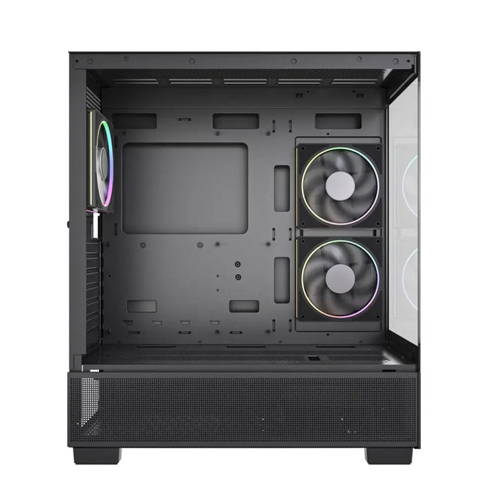 ATX Semi-tower Box GEMBIRD CCC-FC-X550 Black - Системни Единици<<<Компютър Мрежи и компоненти<<<Компютри|