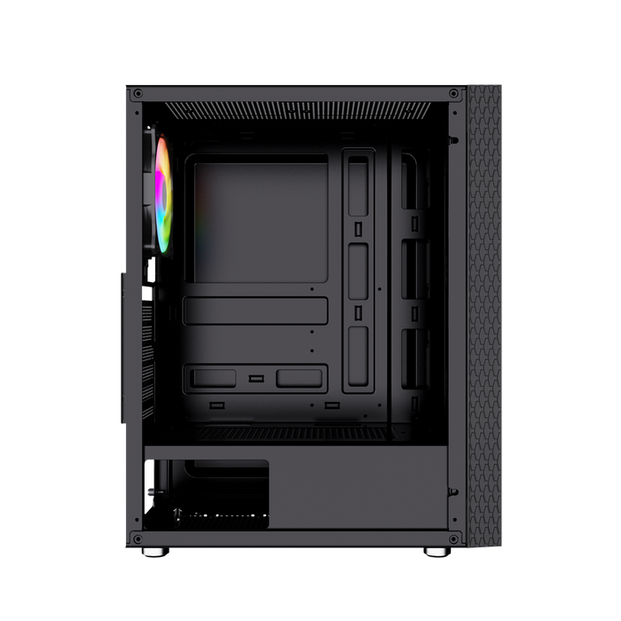 ATX Semi-tower Box GEMBIRD Fornax 2500 ARGB Black Multicolour - Computer casesOBU-OBU<<<CasesOBU<<<ActionPL&&&Компютър