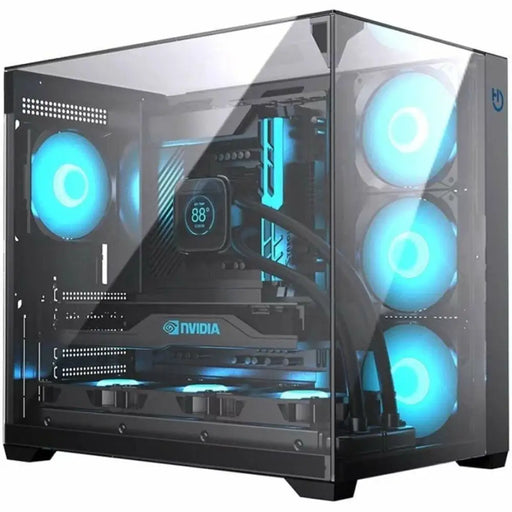 ATX Semi-tower Box Hiditec CHA010056 Black - Компютър Мрежи и компоненти<<<Компютри| Електроника<<<BigBuy&&&Системни
