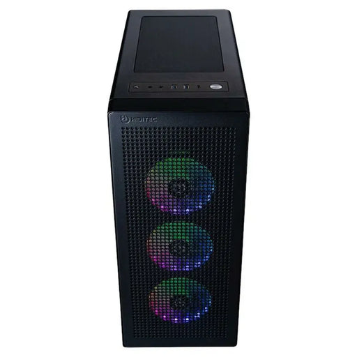 ATX Semi-tower Box Hiditec H1 AIR Black - Компютър Мрежи и компоненти<<<Компютри| Електроника<<<BigBuy&&&Системни