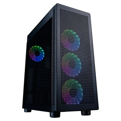 ATX Semi-tower Box Hiditec H1 AIR Black - Компютър Мрежи и компоненти<<<Компютри| Електроника<<<BigBuy&&&Системни