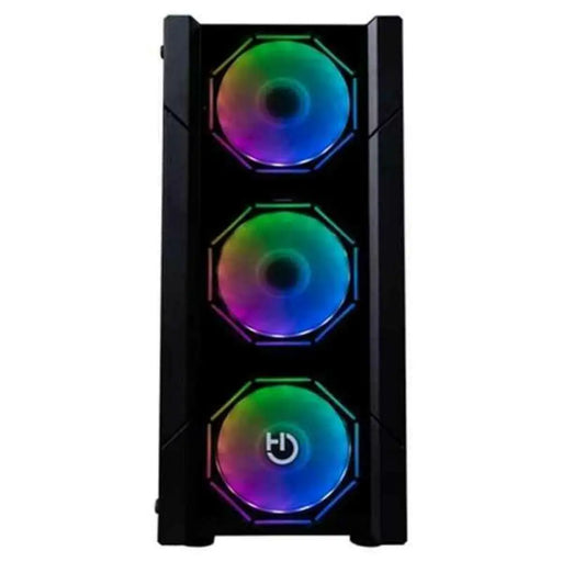 ATX Semi-tower Box Hiditec V30 ARGB Black - Компютър Мрежи и компоненти<<<Компютри| Електроника<<<BigBuy&&&Системни