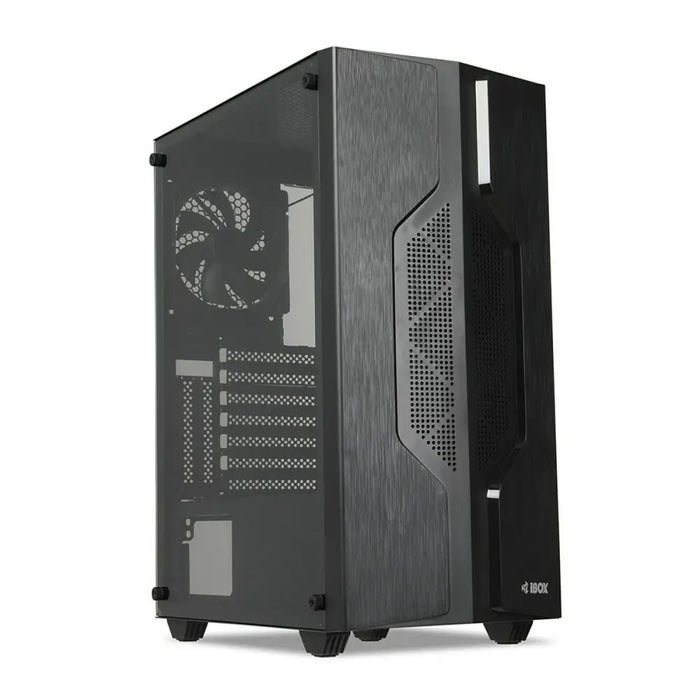 ATX Semi-tower Box Ibox CETUS 908 Black - Системни Единици<<<Компютър Мрежи и компоненти<<<Компютри|