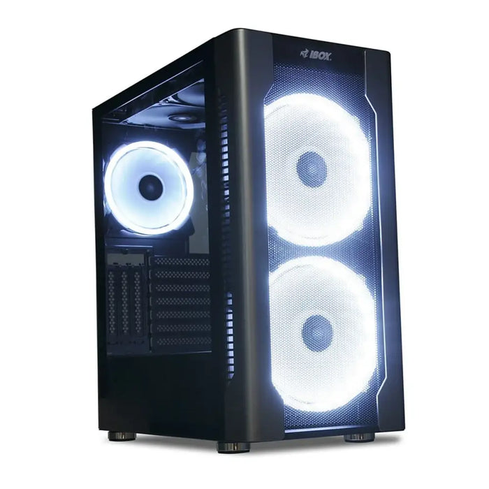 ATX Semi-tower Box Ibox CHIRON ZH68 Black - Системни Единици<<<Компютър Мрежи и компоненти<<<Компютри|
