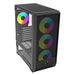 ATX Semi-tower Box KEEP OUT XC-501 Black - Компютър Мрежи и компоненти<<<Компютри| Електроника<<<BigBuy&&&Системни
