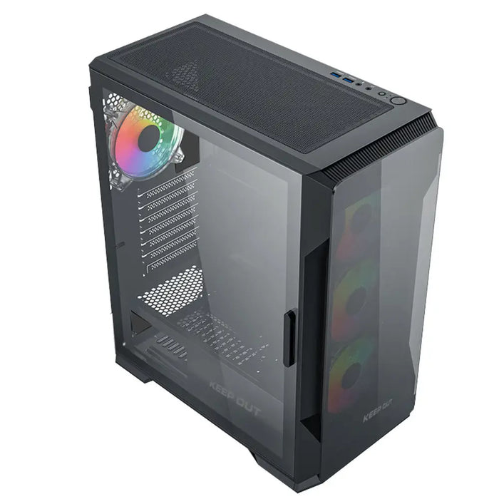 ATX Semi-tower Box KEEP OUT XC-901 PRO Black - Компютър Мрежи и компоненти<<<Компютри| Електроника<<<BigBuy&&&Системни