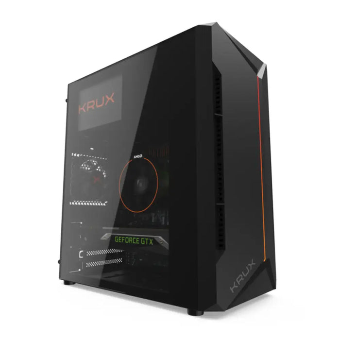 ATX Semi-tower Box Krux Astro Black - Системни Единици<<<Компютър Мрежи и компоненти<<<Компютри|