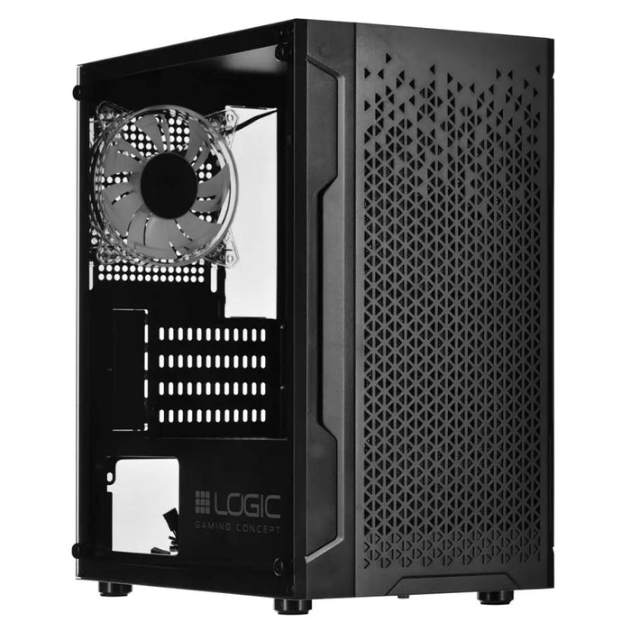 ATX Semi-tower Box Logic AM-ARAMIS-10-0000000-0002 Black - Системни Единици<<<Компютър Мрежи и компоненти<<<Компютри|