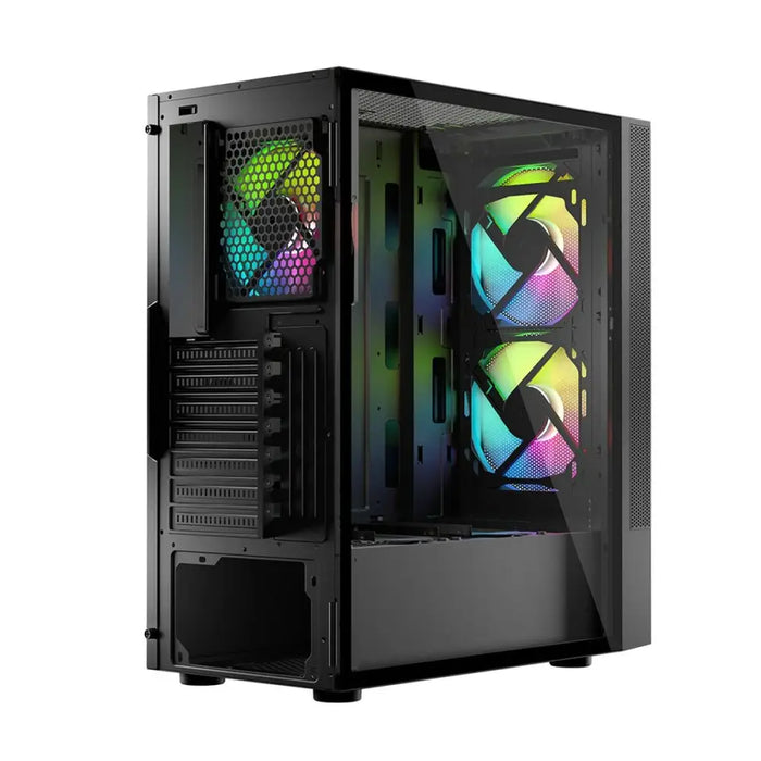 ATX Semi-tower Box Logic ARYA ARGB MINIDI Black - Системни Единици<<<Компютър Мрежи и компоненти<<<Компютри|