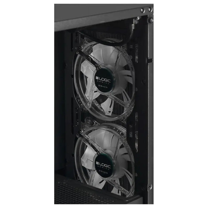 ATX Semi-tower Box Logic ATOS ARGB Black - Системни Единици<<<Компютър Мрежи и компоненти<<<Компютри|
