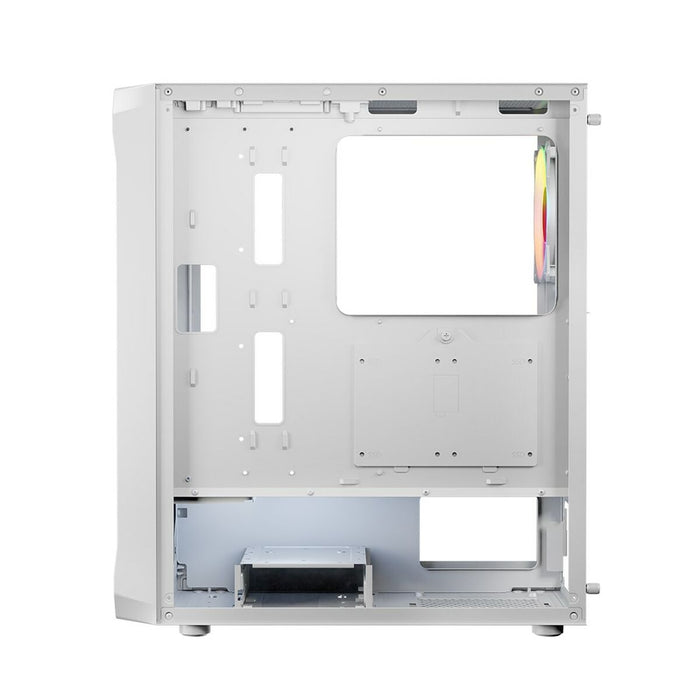 ATX Semi-tower Box Logic PORTOS ARGB White Black - Системни Единици<<<Компютър Мрежи и компоненти<<<Компютри|