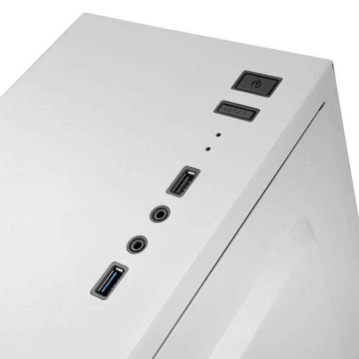 ATX Semi-tower Box Mars Gaming MC100W ATX LED RGB White - Компютър Мрежи и компоненти<<<Компютри|